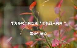 华为布局具身智能 人形机器人商用“蓄势”继续