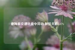 康姆泰克通讯盘中异动 股价大跌5.17%-第1张图片-贸易