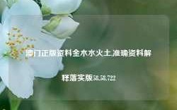 澳门正版资料金木水火土,准确资料解释落实版58.58.722