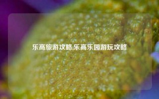 乐高旅游攻略,乐高乐园游玩攻略