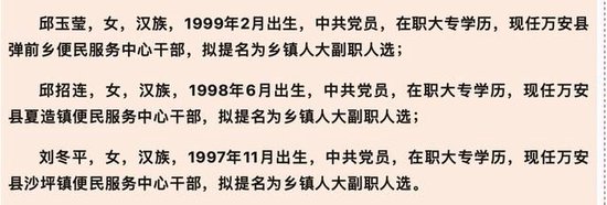 六问“3名95后大专学历女干部被提拔副科”：能否公开透明?-第1张图片-贸易