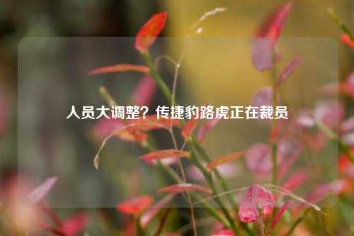 人员大调整？传捷豹路虎正在裁员-第1张图片-贸易