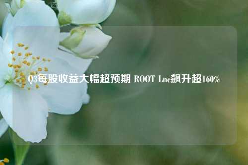 Q3每股收益大幅超预期 ROOT Lnc飙升超160%-第1张图片-贸易