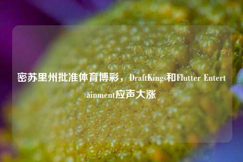 密苏里州批准体育博彩，DraftKings和Flutter Entertainment应声大涨-第1张图片-贸易